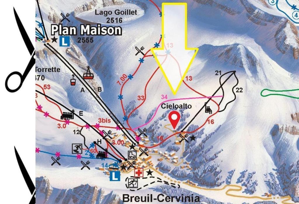 Le Petit Refuge Cervinia Apartman Breuil-Cervinia Kültér fotó